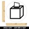 Tissue Box Self-Inking Rubber Stamp for Stamping Crafting Planners
